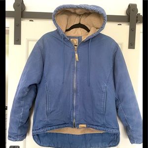 BERNE women’s coat jacket • Medium Sherpa lined